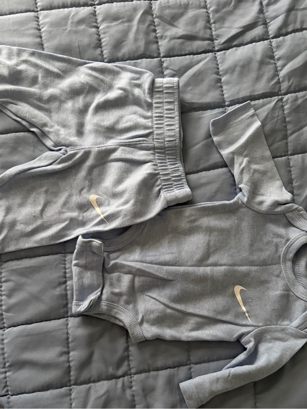 Nike Newborn Gray Baby Jacket - Gray/White